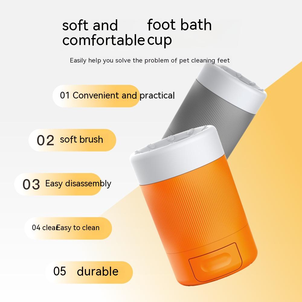 Pet Semi-Automatic Foot Washing Cup