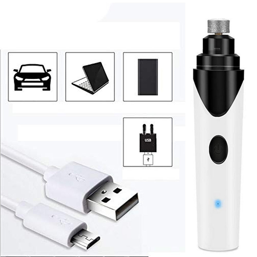 Electric nail clipper & shaper for Pets