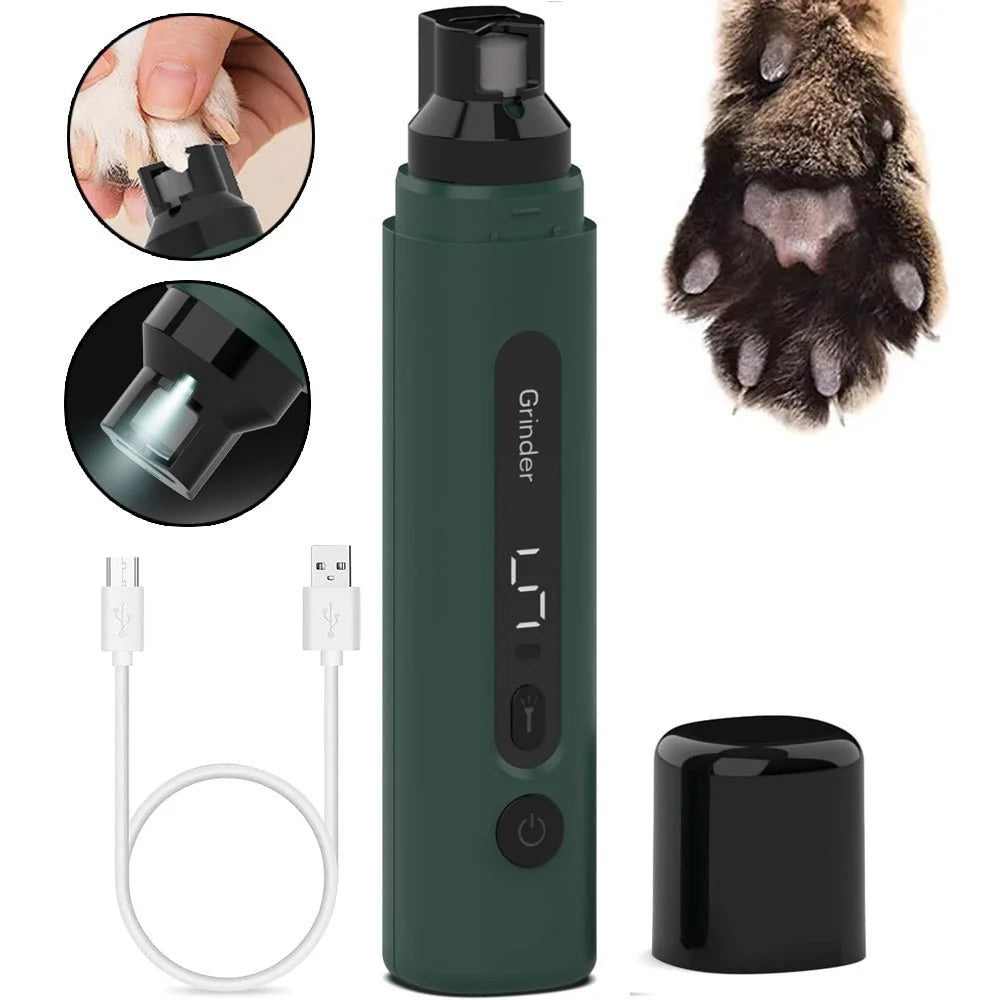 Pet electric nail grinder & shaper