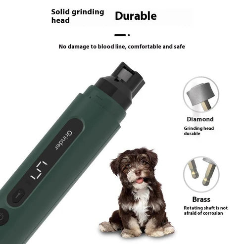 Pet electric nail grinder & shaper
