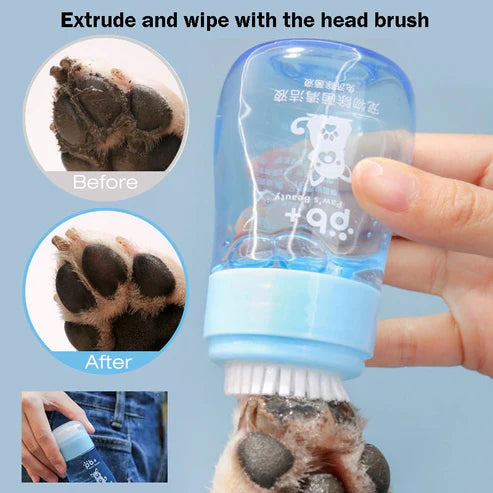 Pet paw cleaning cup